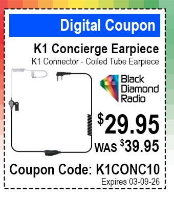 $10 Off a K1 Concierge Earpiece